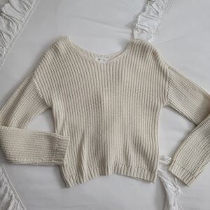 Creme Sweater